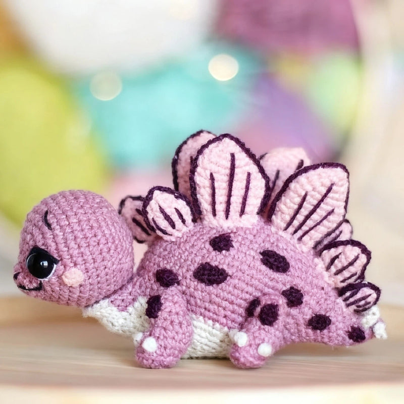 DIY Crochet Amigurumi Kit The Prehistoric Pals Collection Beginner Friendly – amigurumi crochet kit detail 11