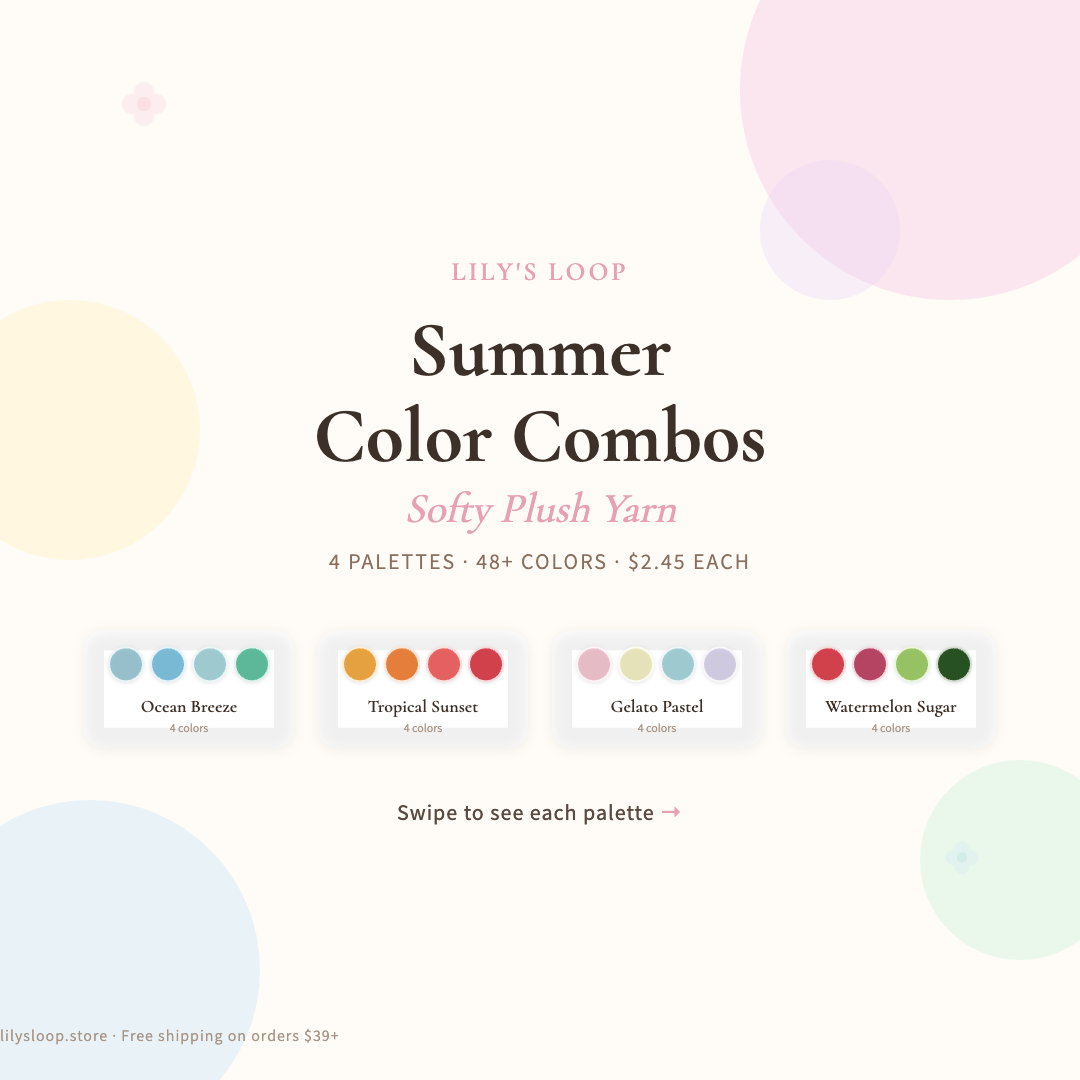 4 Summer Crochet Color Combinations That Actually Work (2026)