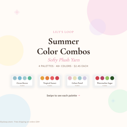 4 Summer Crochet Color Combinations That Actually Work (2026)