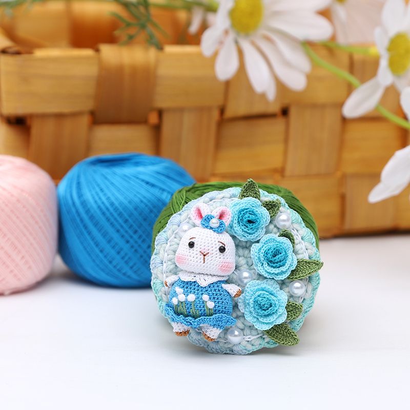 AquaSilk Size 10 Crochet Thread Lace Thread Ultra Thin by Lily's Loop – soft crochet yarn ball