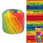 White Pink AquaSilk Pearl Cotton Size 3 Yarn Lace Thread – crochet yarn by Lily's Loop