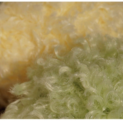 Aran Plush Yarn for Amigurumi(40g) close-up texture detail