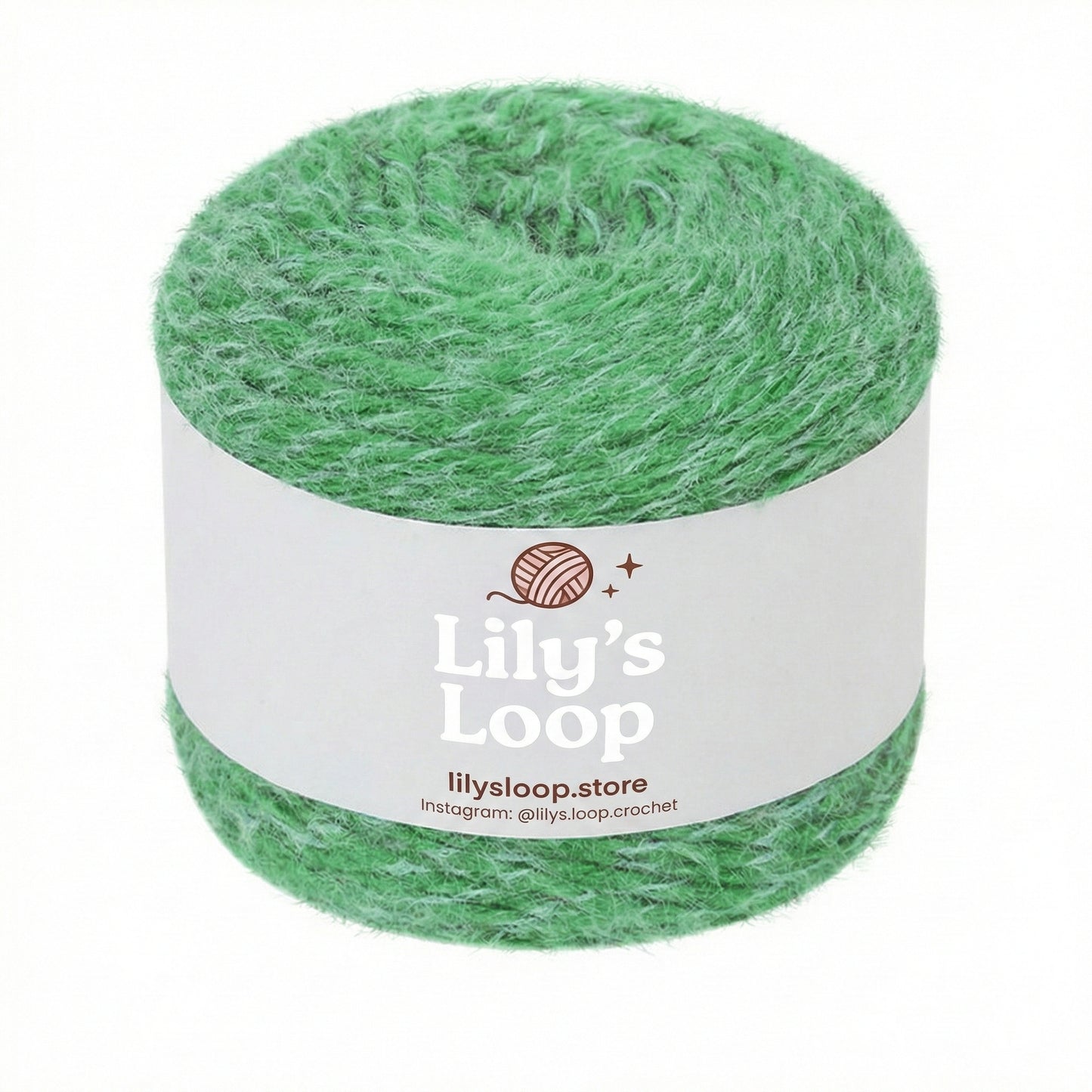 Deep Coffee Softy Wool Blend Cake Yarn (100g) DK Weight – crochet yarn by Lily's Loop