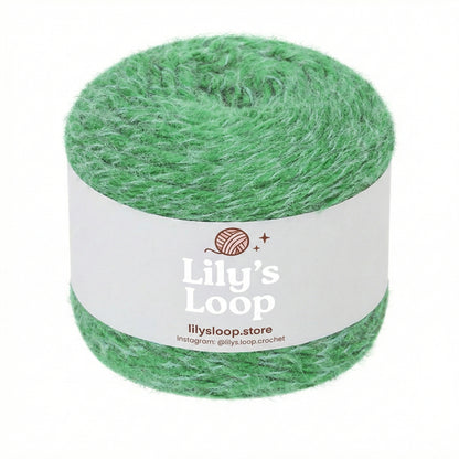 Deep Coffee Softy Wool Blend Cake Yarn (100g) DK Weight – crochet yarn by Lily's Loop