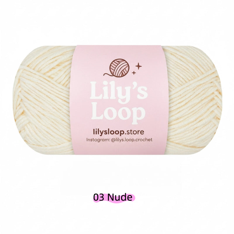 Deep Pink Premium 4-Ply Milk Cotton Yarn(40g / 130m) – milk cotton yarn for amigurumi