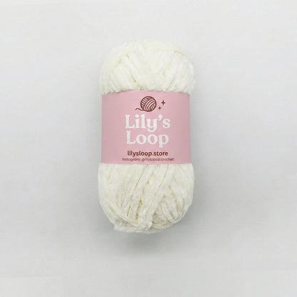 Camel Brown CloudVelvet Chenille Yarn (100g) Super Bulky – chunky yarn for amigurumi and bags