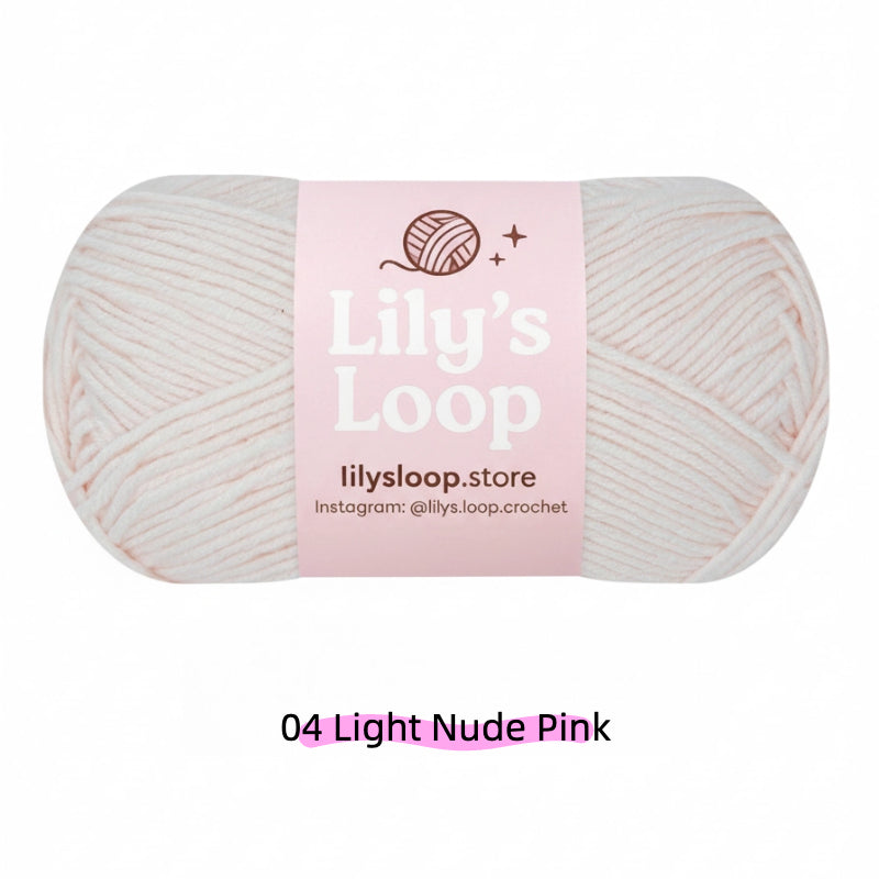 Rouge Pink Premium 4-Ply Milk Cotton Yarn(40g / 130m) – milk cotton yarn for amigurumi