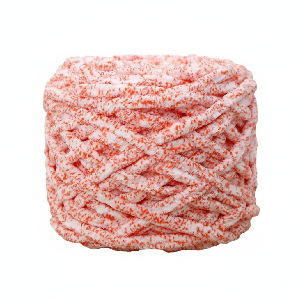 Lime Green Super Chunky Chenille Yarn 8mm Soft Ice Yarn 50g – crochet yarn by Lily's Loop