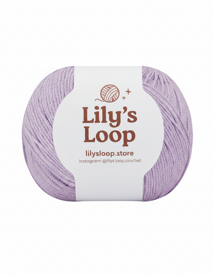 Grey Breeze Modal Cotton Yarn (50g/220m) Lace Weight – crochet yarn by Lily's Loop