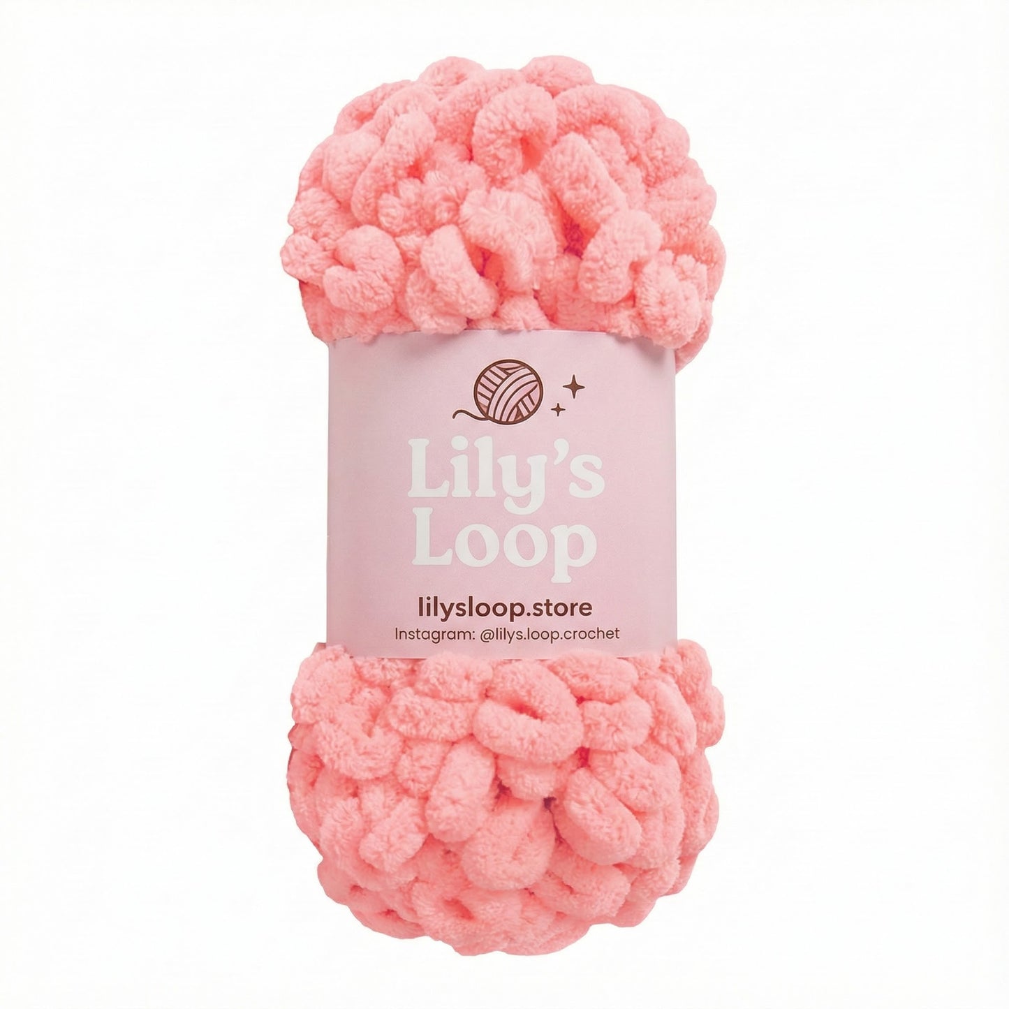 Wine Red Chunky 9mm Puffy Finger Knitting Yarn (100g/8m) – crochet yarn by Lily's Loop