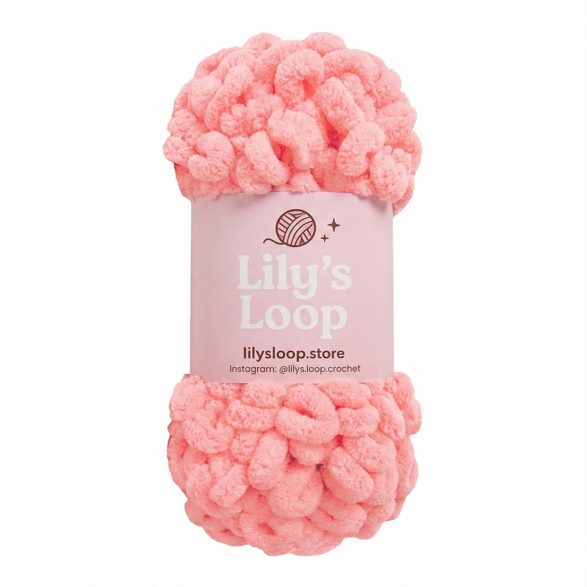 Wine Red Chunky 9mm Puffy Finger Knitting Yarn (100g/8m) – crochet yarn by Lily's Loop