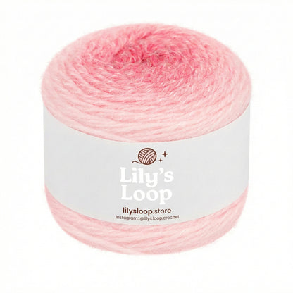 Salty Green Softy Gradient Cake Yarn (100g) DK Weight – crochet yarn by Lily's Loop