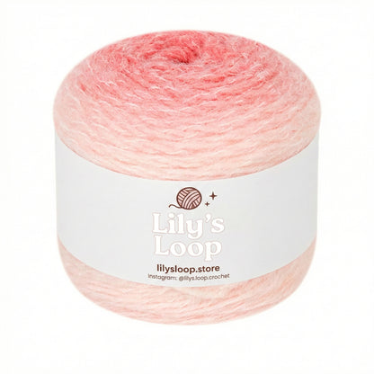 Fruit Green Softy Gradient Cake Yarn (100g) DK Weight – crochet yarn by Lily's Loop