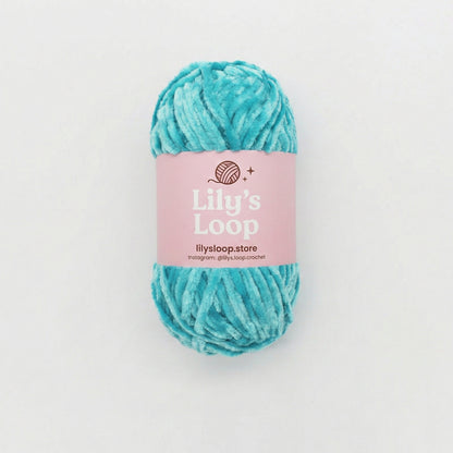 Pink CloudVelvet Chenille Yarn (100g) Super Bulky – chunky yarn for amigurumi and bags