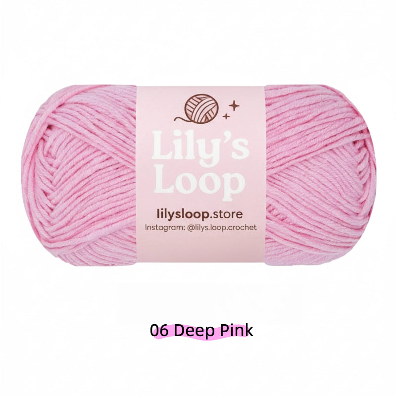 Vivid Red Premium 4-Ply Milk Cotton Yarn(40g / 130m) – milk cotton yarn for amigurumi
