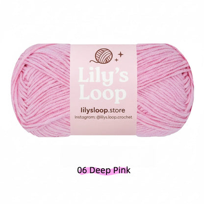 Vivid Red Premium 4-Ply Milk Cotton Yarn(40g / 130m) – milk cotton yarn for amigurumi