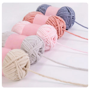 SoftGlow Series 4.5MM Chenille Yarn