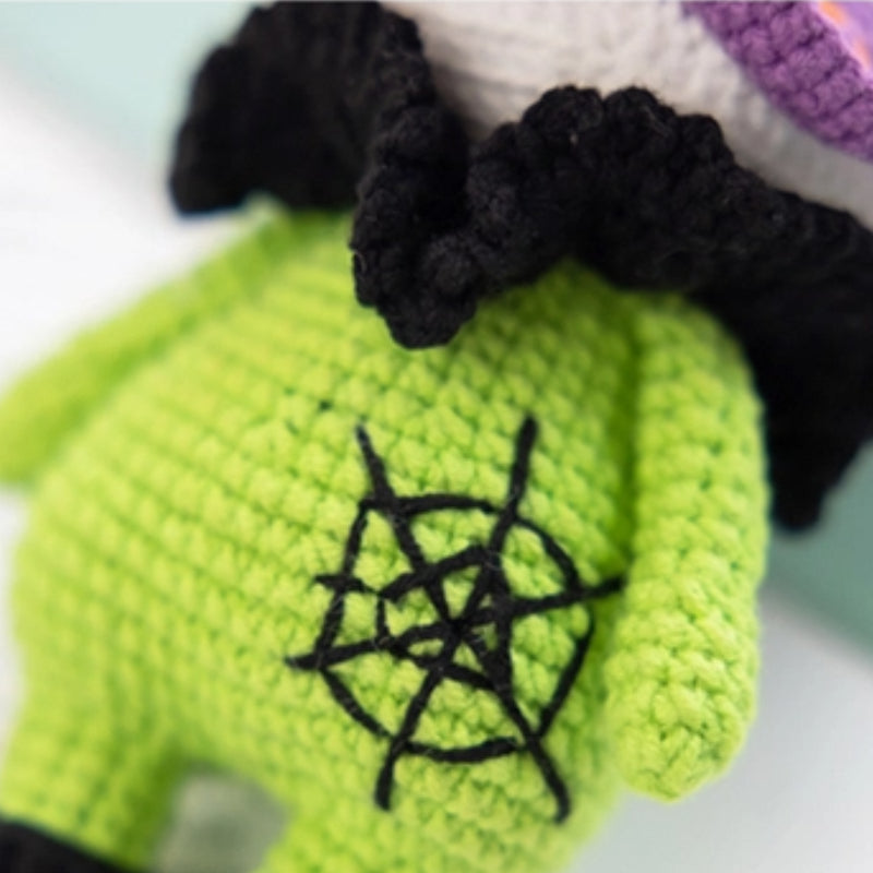 Mushroom Amigurumi DIY Crochet Kit – close-up detail of finished project