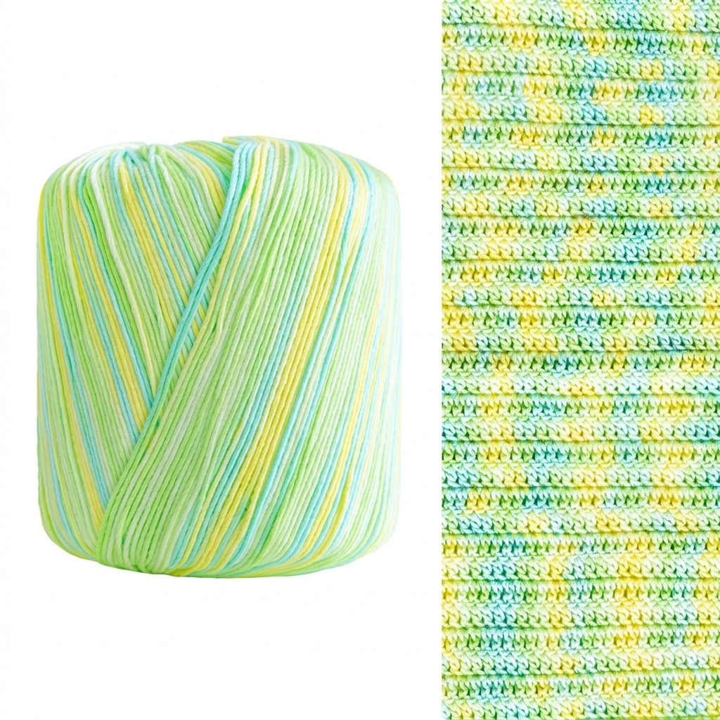 AquaSilk Pearl Cotton Size 3 Yarn Lace Thread – soft crochet yarn by Lily's Loop