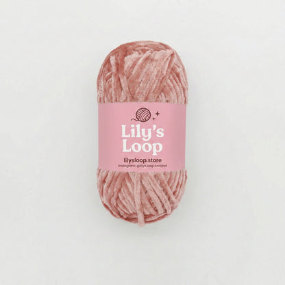 Purple CloudVelvet Chenille Yarn (100g) Super Bulky – chunky yarn for amigurumi and bags