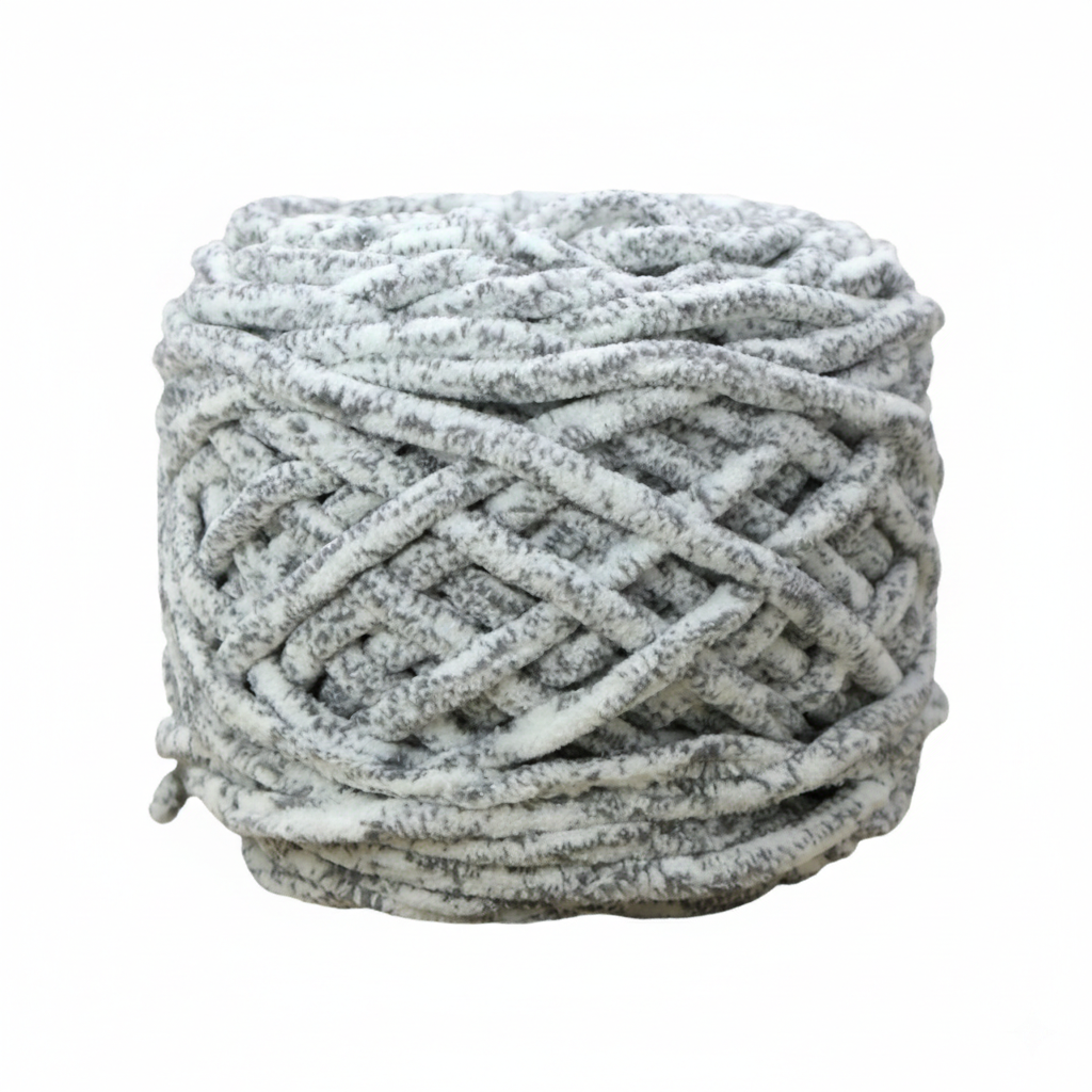 Hazy Pink Super Chunky Chenille Yarn 8mm Soft Ice Yarn 50g – crochet yarn by Lily's Loop