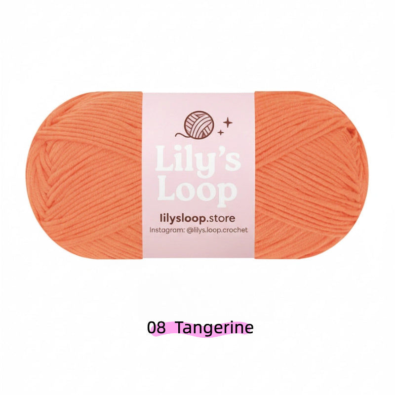 Pink Premium 5-Ply Milk Cotton Yarn(100g/194m) – milk cotton yarn for amigurumi