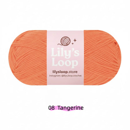 Pink Premium 5-Ply Milk Cotton Yarn(100g/194m) – milk cotton yarn for amigurumi