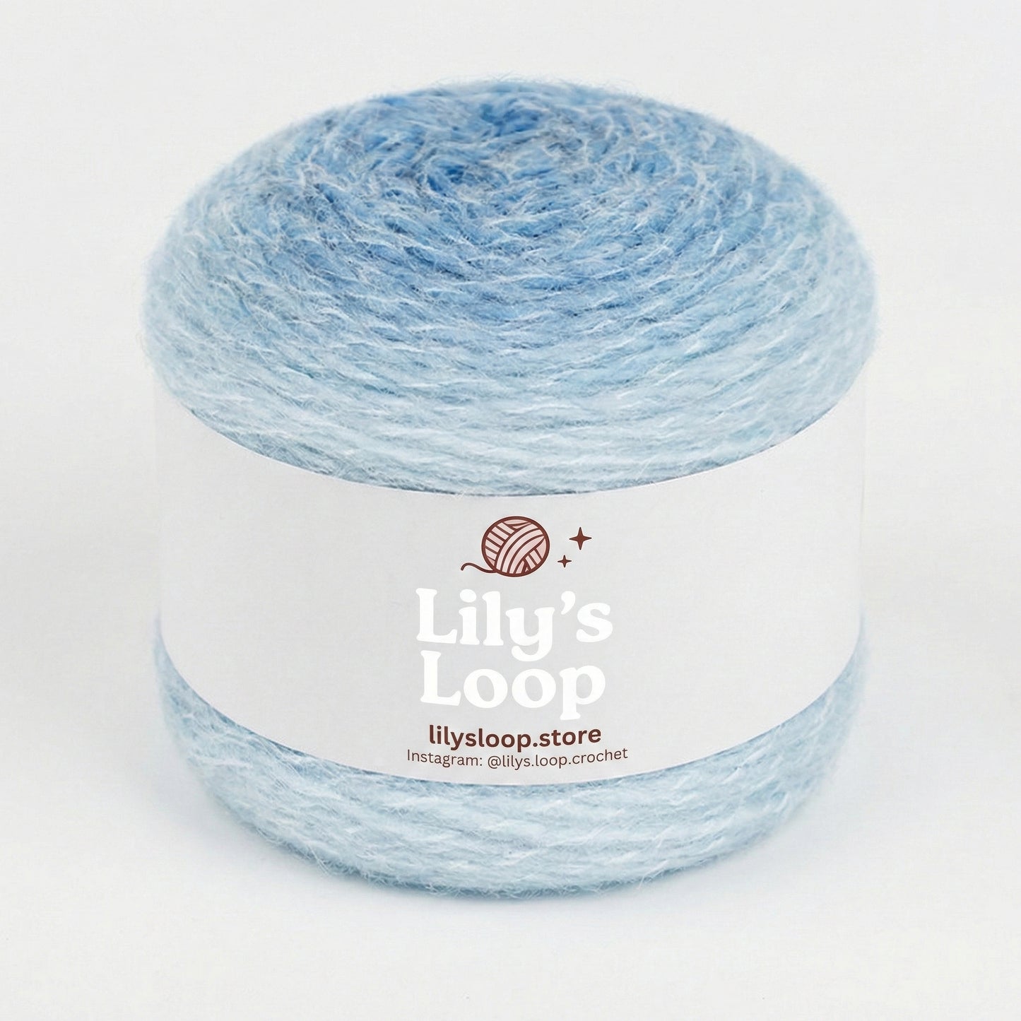 Rose Red Softy Gradient Cake Yarn (100g) DK Weight – crochet yarn by Lily's Loop