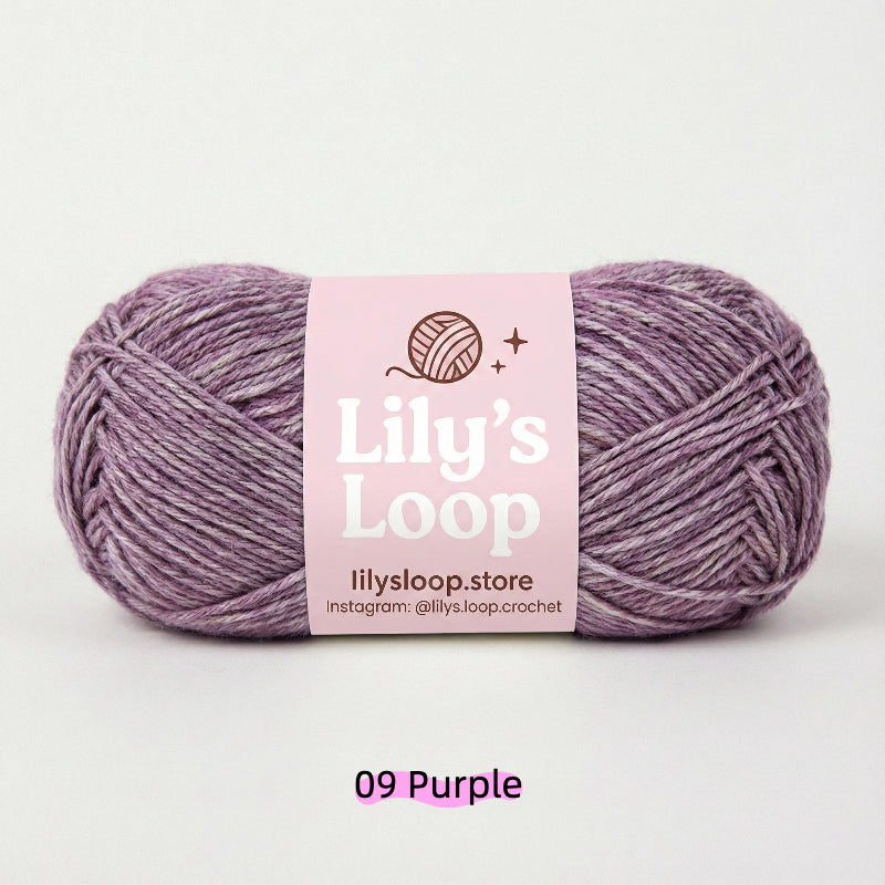 Pink CloudSoft Fine Baby Blend Cotton Yarn（50g/130m) – crochet yarn by Lily's Loop