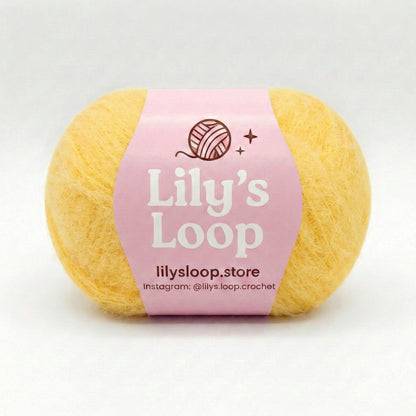 Light Coffee Mochi Super Fine Soft Yarn (50g/145m) – crochet yarn by Lily's Loop