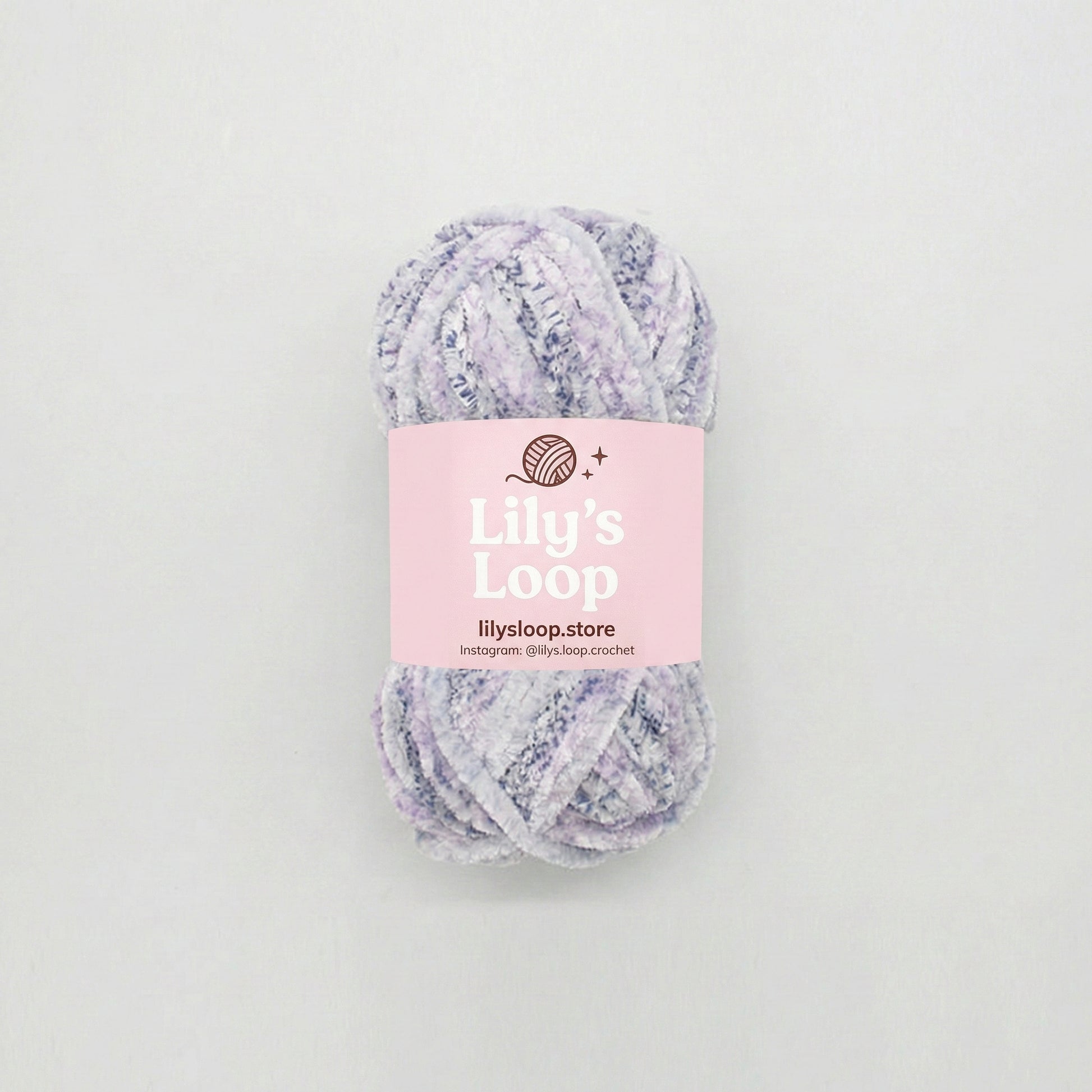 Blue Rose CloudVelvet Chenille Yarn (100g) Super Bulky – chunky yarn for amigurumi and bags