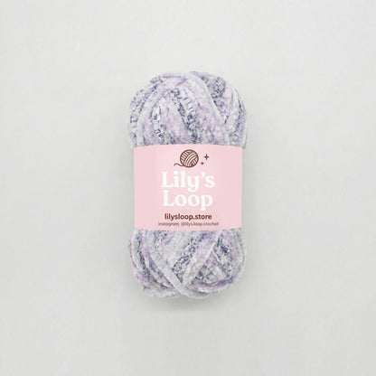 Blue Rose CloudVelvet Chenille Yarn (100g) Super Bulky – chunky yarn for amigurumi and bags