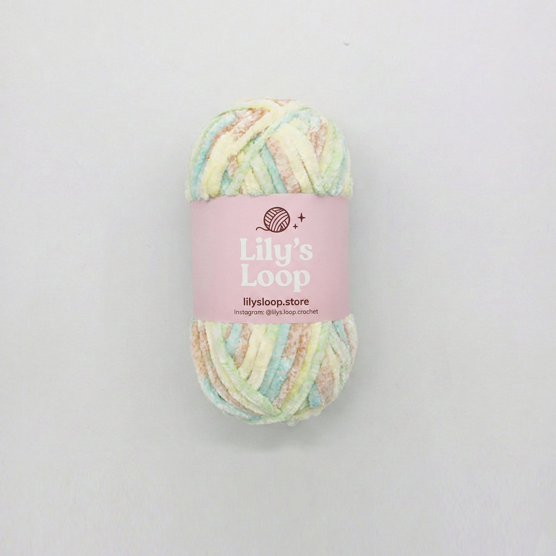 Love Story CloudVelvet Chenille Yarn (100g) Super Bulky – chunky yarn for amigurumi and bags