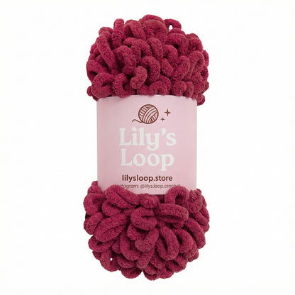 Light Yellow Chunky 9mm Puffy Finger Knitting Yarn (100g/8m) – crochet yarn by Lily's Loop