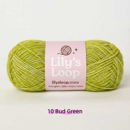 Sunset Red CloudSoft Fine Baby Blend Cotton Yarn（50g/130m) – crochet yarn by Lily's Loop