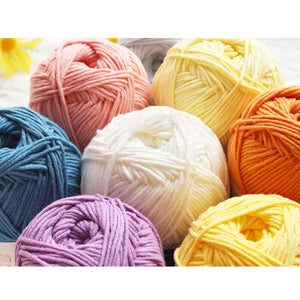 Premium 5-Ply Milk Cotton Yarn