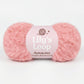 Wine Red Bunny Fluff Faux Fur Yarn (50g)  Super Bulky – crochet yarn by Lily's Loop