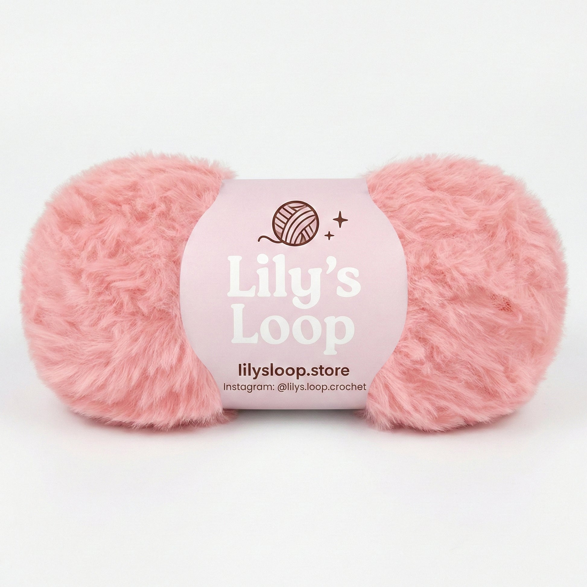 Wine Red Bunny Fluff Faux Fur Yarn (50g)  Super Bulky – crochet yarn by Lily's Loop