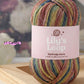 Hibiscus Stardust Graffiti Fine Metallic Gradient Yarn (100g) – crochet yarn by Lily's Loop