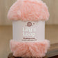 Blush Pink SilkyMink Medium Luxury Faux Fur Yarn (100g) – crochet yarn by Lily's Loop