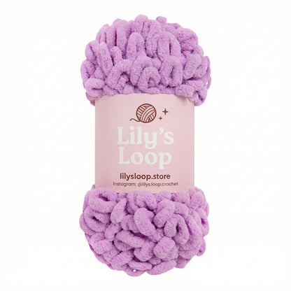 Ginger Yellow Chunky 9mm Puffy Finger Knitting Yarn (100g/8m) – crochet yarn by Lily's Loop