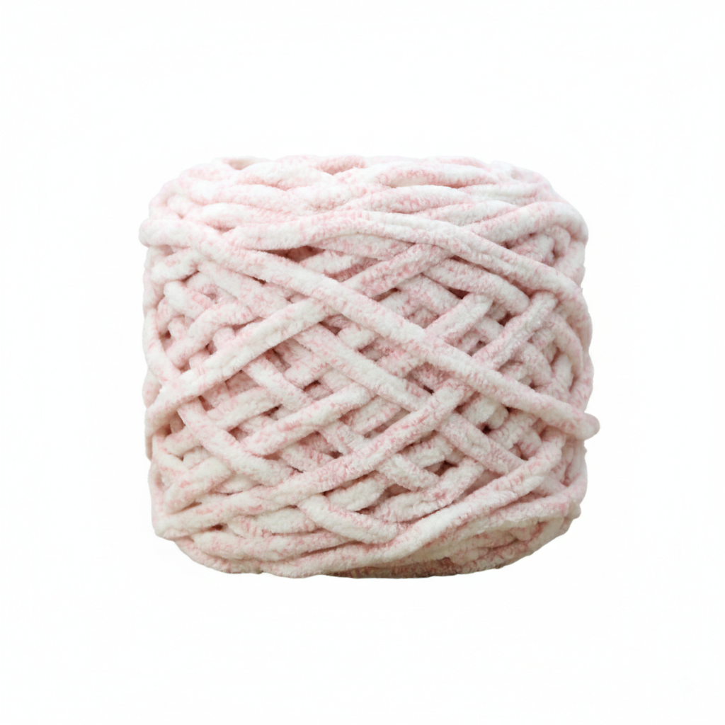 Lime Yellow Super Chunky Chenille Yarn 8mm Soft Ice Yarn 50g – crochet yarn by Lily's Loop