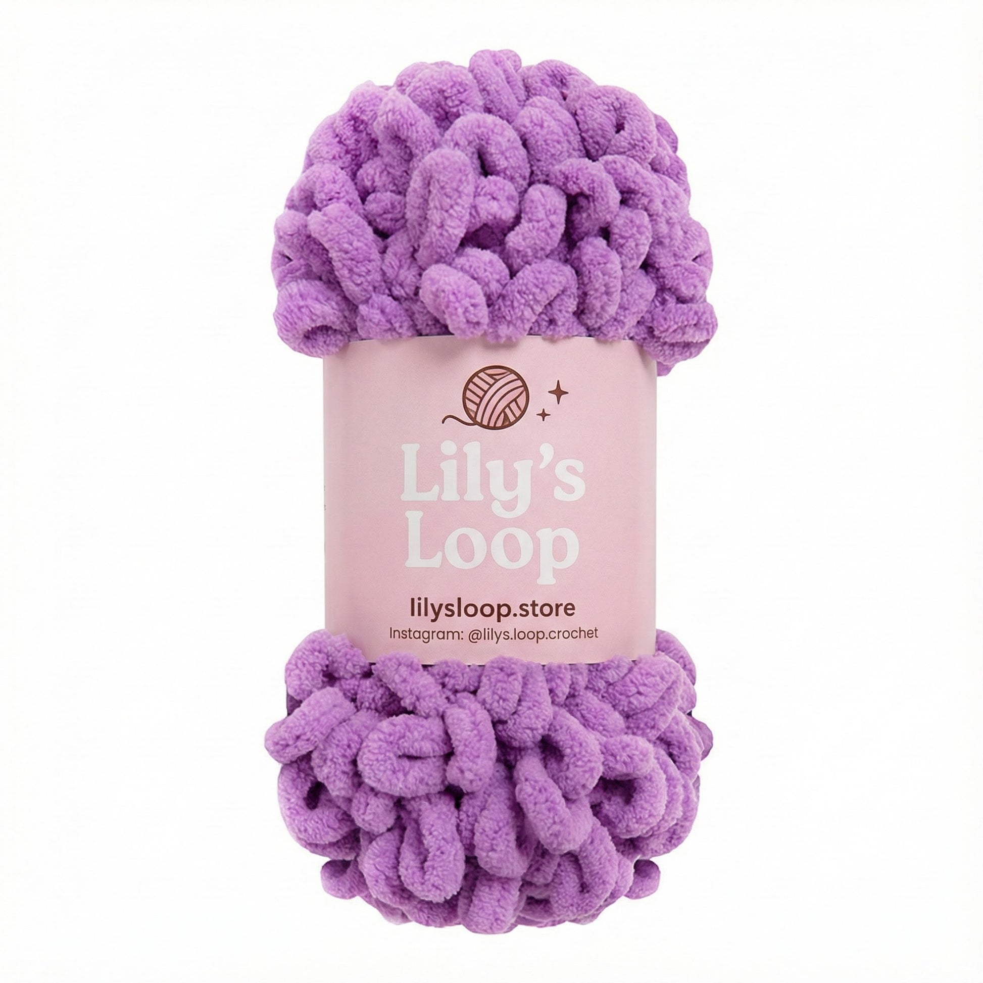 Orange Chunky 9mm Puffy Finger Knitting Yarn (100g/8m) – crochet yarn by Lily's Loop