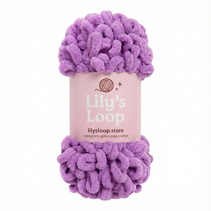 Orange Chunky 9mm Puffy Finger Knitting Yarn (100g/8m) – crochet yarn by Lily's Loop