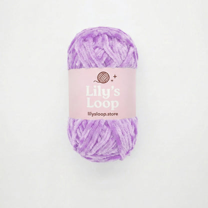 Red CloudVelvet Chenille Yarn (100g) Super Bulky – chunky yarn for amigurumi and bags