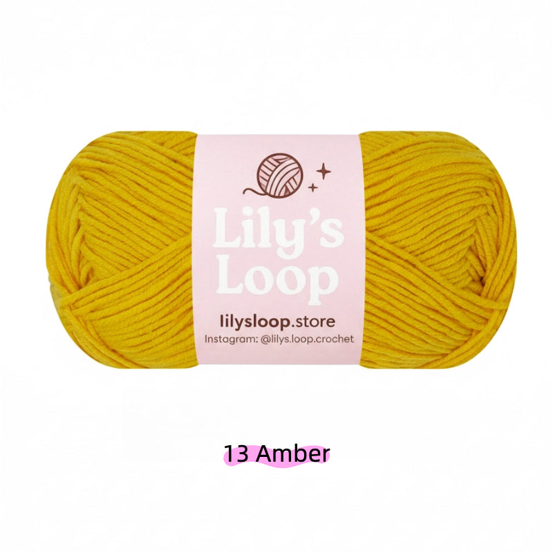Purple Premium 4-Ply Milk Cotton Yarn(40g / 130m) – milk cotton yarn for amigurumi