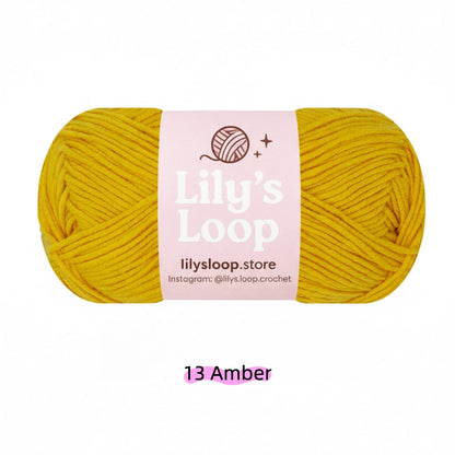 Purple Premium 4-Ply Milk Cotton Yarn(40g / 130m) – milk cotton yarn for amigurumi