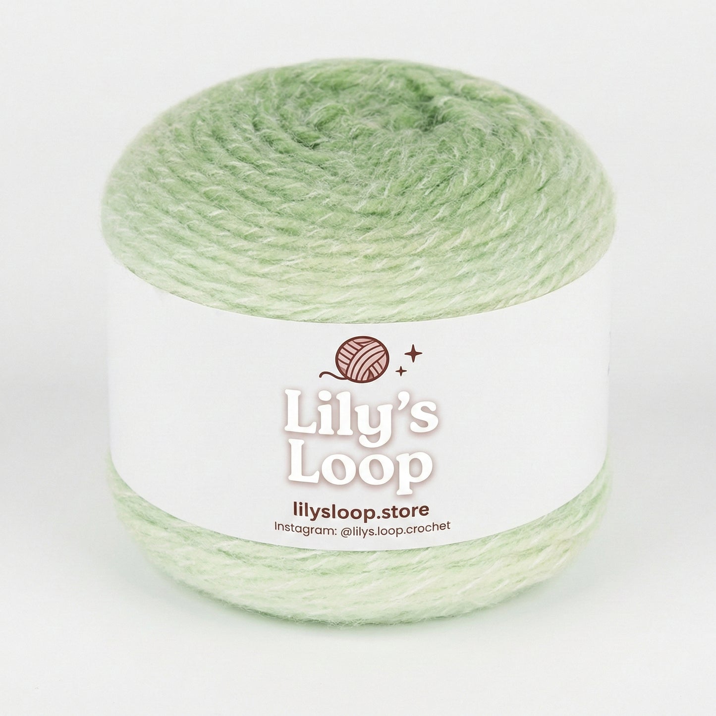 Sliver Grey Softy Gradient Cake Yarn (100g) DK Weight – crochet yarn by Lily's Loop