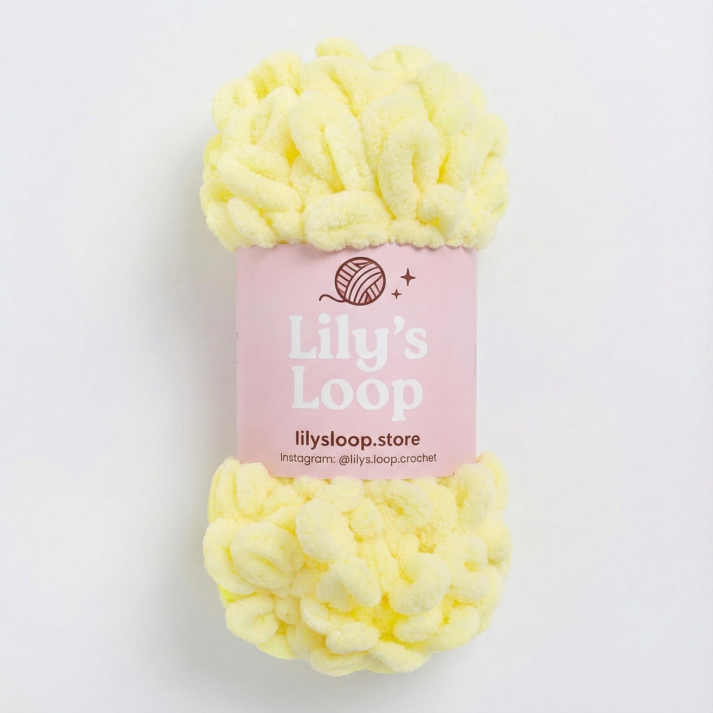 Light Blue Chunky 9mm Puffy Finger Knitting Yarn (100g/8m) – crochet yarn by Lily's Loop