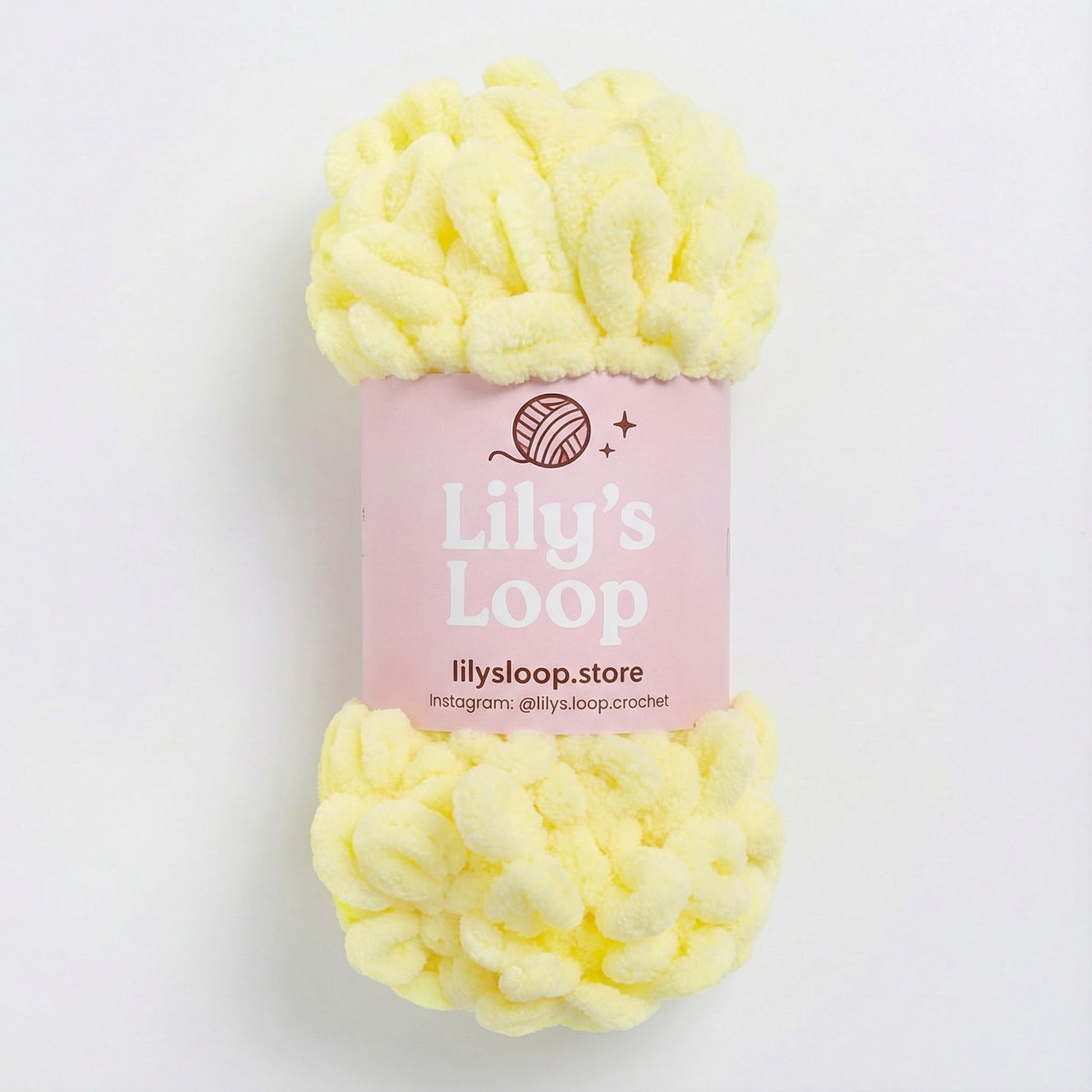 Light Blue Chunky 9mm Puffy Finger Knitting Yarn (100g/8m) – crochet yarn by Lily's Loop